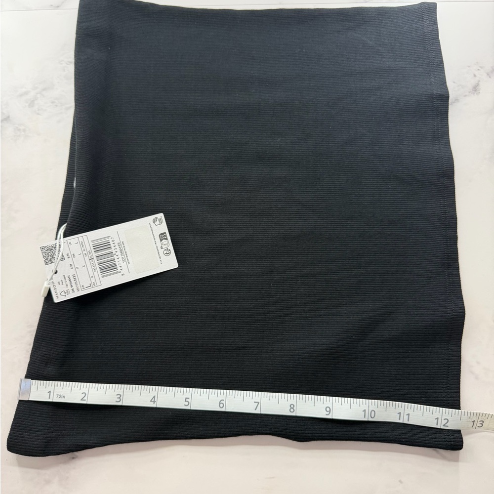 NWT Mango Ribbed Tube Top - Picture 2 of 5